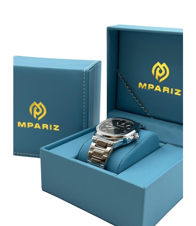 Mpariz Luxe Herenhorloges  - Gratis Armband bij elke bestelling (twv €29,95)