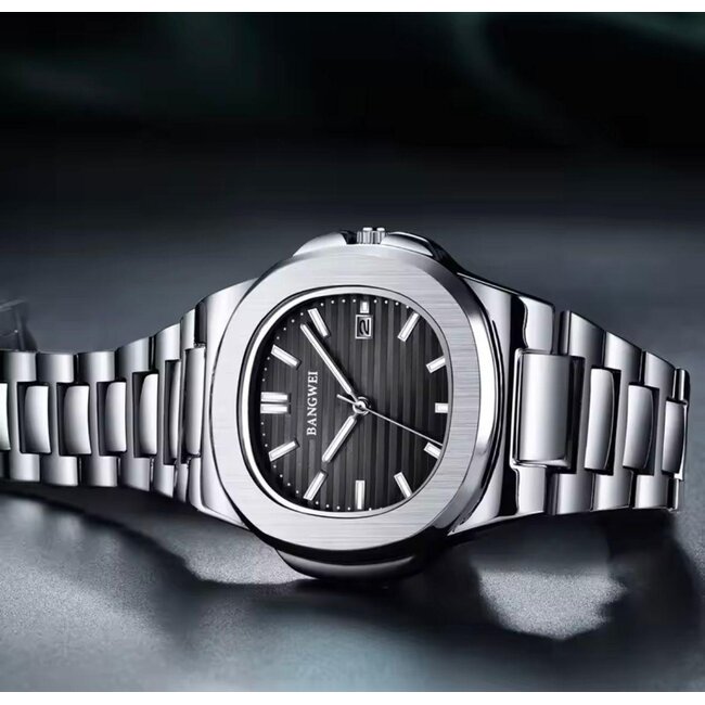 Mpariz Stratos – herenhorloge met stalen band en modern design