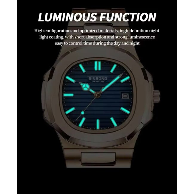 Poedagar Valmont – herenhorloge met stalen band en modern design