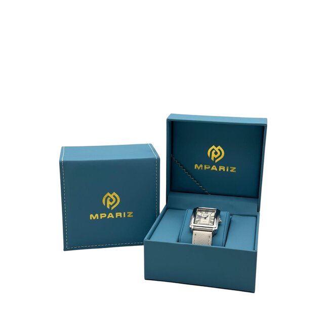 Mpariz Herenhorloges Zilver & Wit