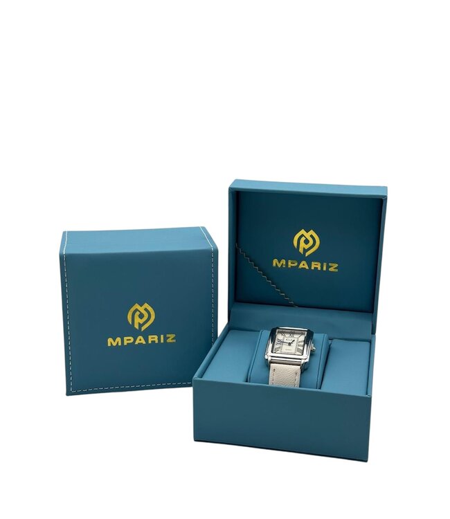Mpariz Herenhorloges Zilver & Wit
