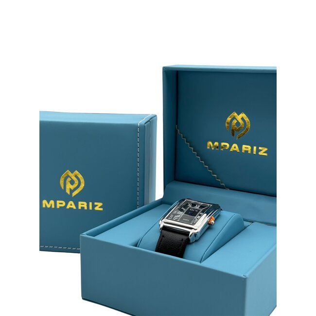Mpariz Herenhorloges Zilver & Wit