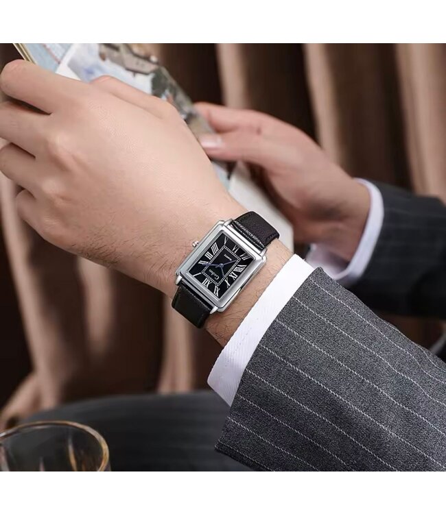 Mpariz Herenhorloges Zilver & Wit