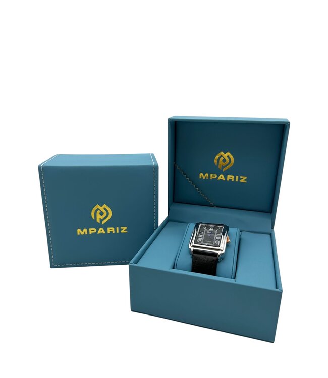 Mpariz Herenhorloges Zilver & Wit