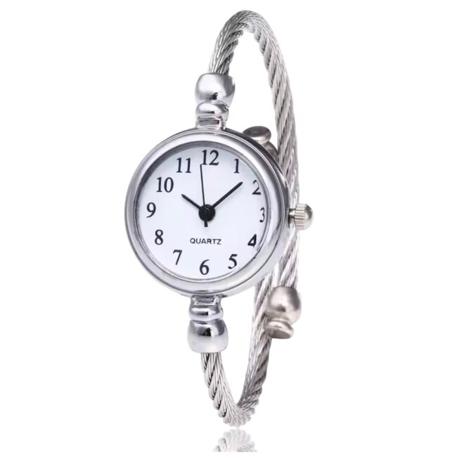 Mpariz Luxe Dameshorloges - Armband RVS