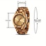 Houten Horloge Luxe Houten Heren en Dameshorloge  Diamonds