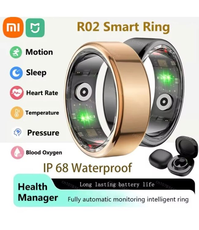Mpariz Smart Ring  Gezondheidsmonitor
