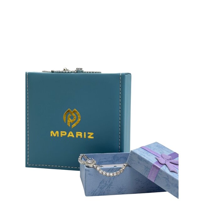 Mpariz Luxe Damesarmband  Zirkonia  Verstelbare Armband
