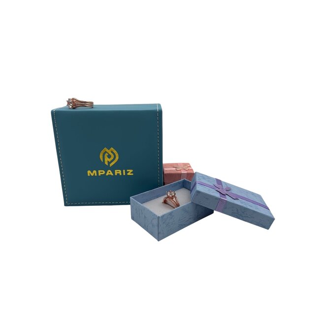 Mpariz Luxe Dames Ring  Rosé  Diamonds