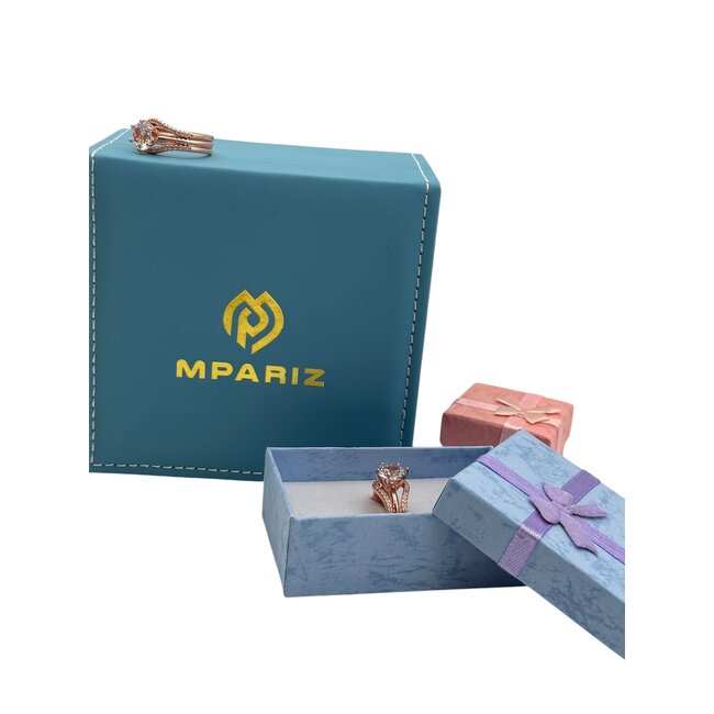 Mpariz Luxe Dames Ring  Rosé  Diamonds