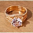Mpariz Luxe Dames Ring  Rosé  Diamonds