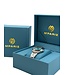 Chenxi Luxe Dameshorloge  Zilver  Lichtblauw - Gratis Armband bij elke bestelling (twv €29,95)