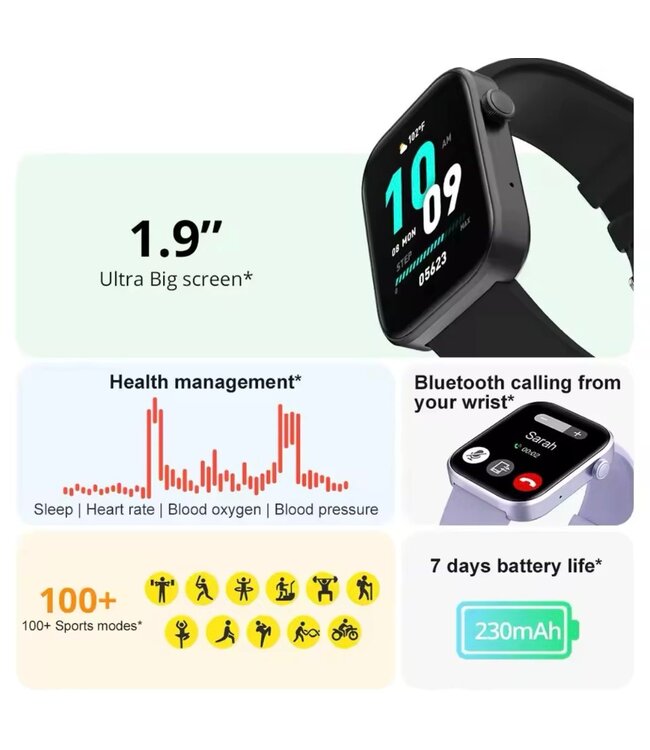 Smartwatch Colmi P71