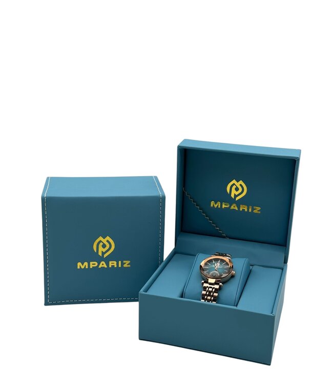 Poedagar Luxe Dameshorloge Rose Groen