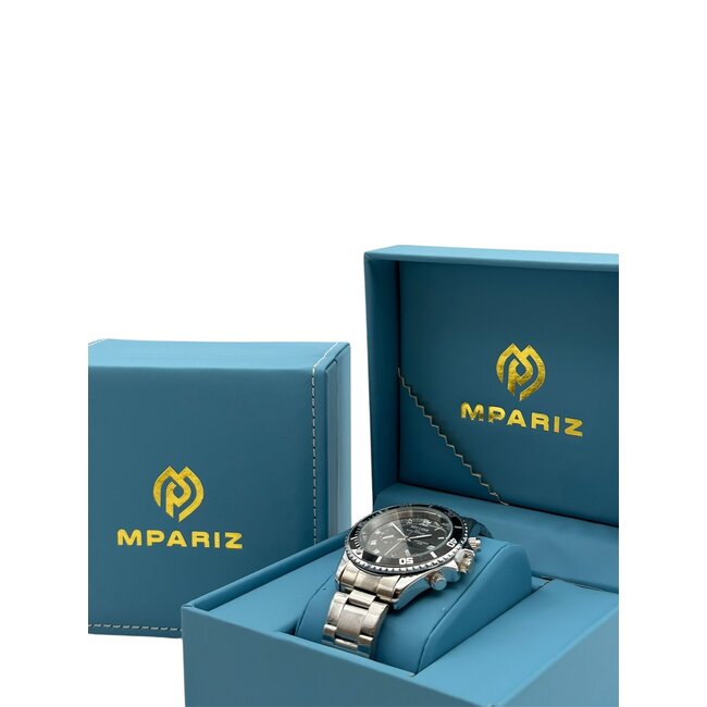 Mpariz Chronos – herenhorloge met stalen band en sportief design