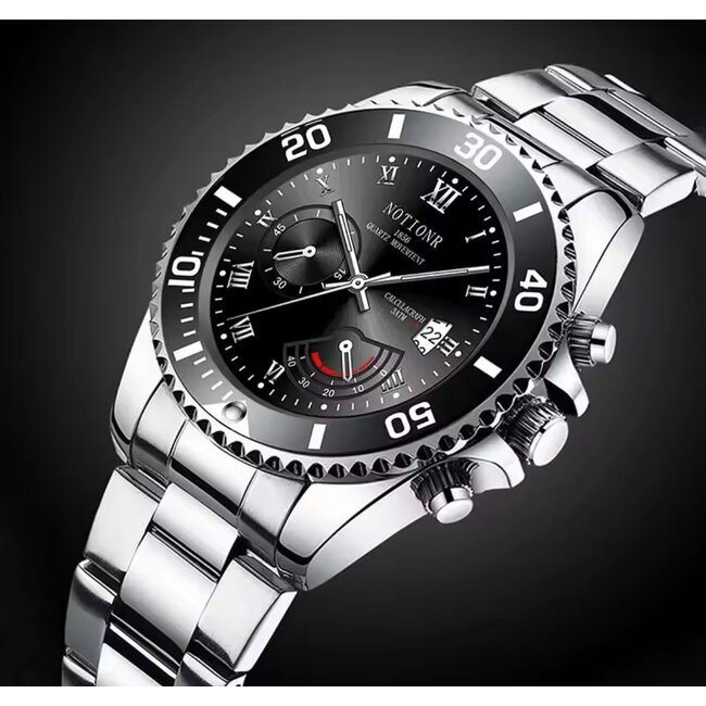 Mpariz Chronos – herenhorloge met stalen band en sportief design