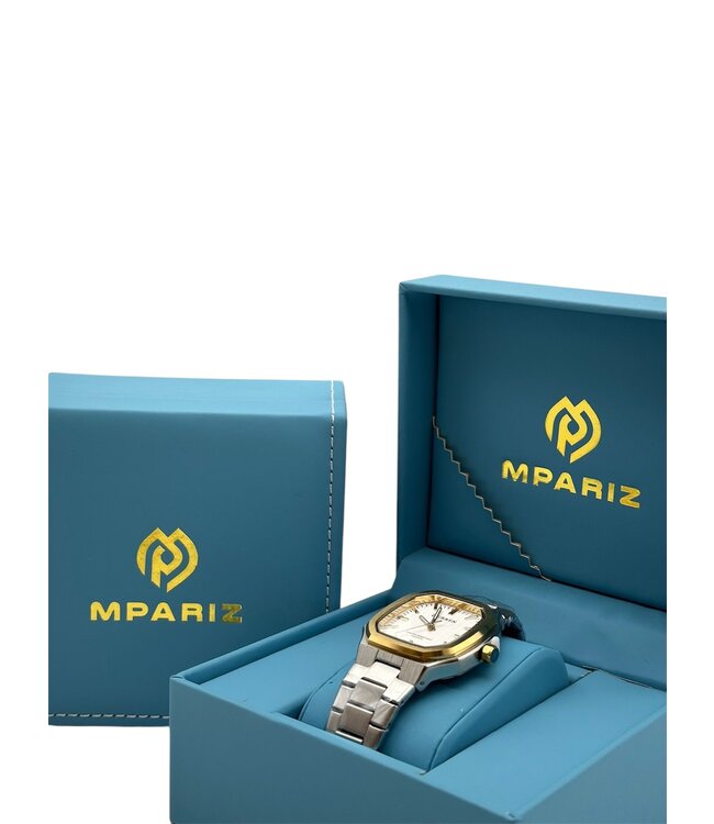 Curren Luxe Herenhorloges Zilver (Blauw/Zwart/Goud)