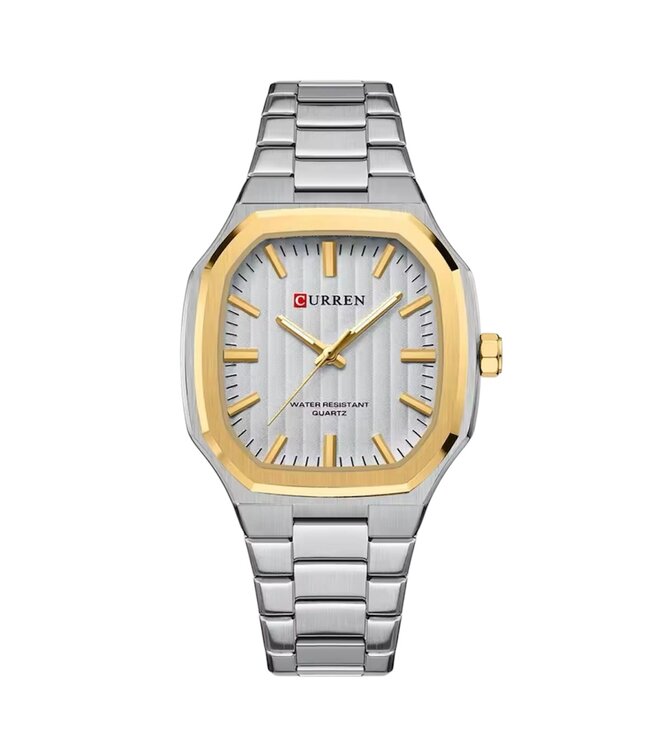 Curren Luxe Herenhorloges Zilver (Blauw/Zwart/Goud)