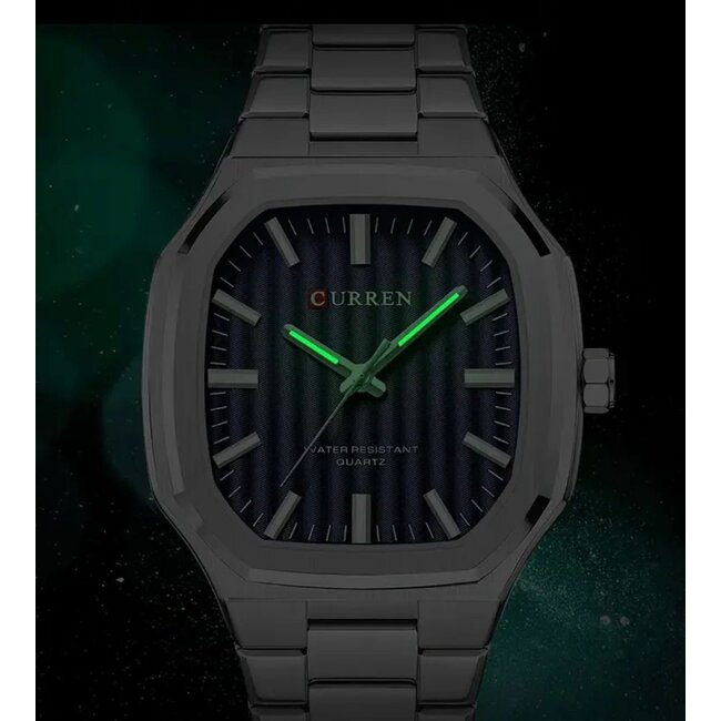 Curren Axis – herenhorloge met stalen band en modern design