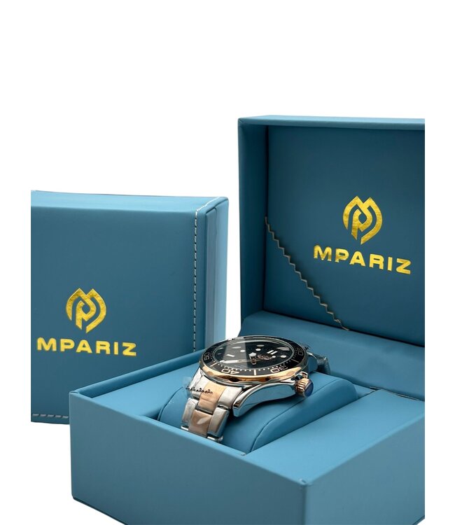 Lige Luxe Herenhorloges Goud  Zwart