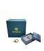 Mpariz luxe Dames Ring  Verstelbare Ring Goud met Zirkonia