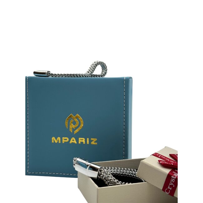 Mpariz Luxe Herenarmband   Magnetische Gesp RVS