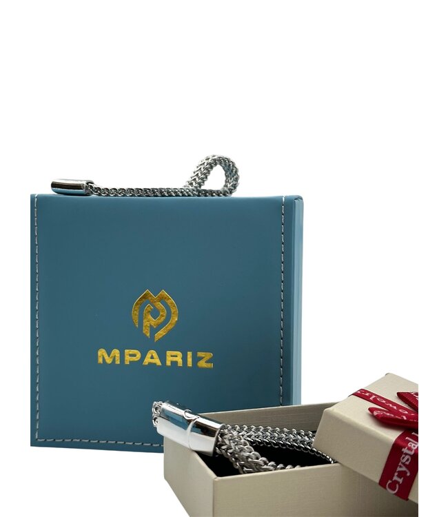 Mpariz Luxe Herenarmband   Magnetische Gesp RVS