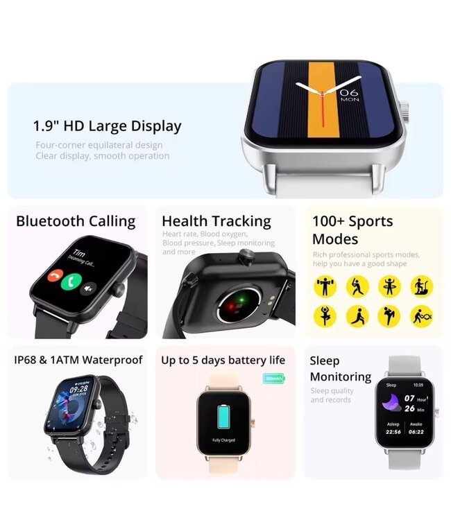 Smartwatch Colmi P81