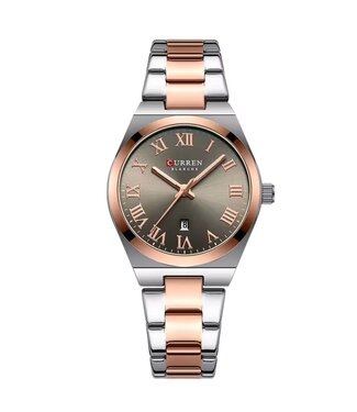 Curren Dameshorloge   Rosé & Bruin
