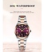 Curren Luxe Dameshorloge   Rosé Bruin - Gratis Armband bij elke bestelling (twv €29,95)