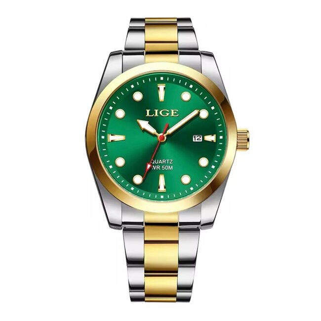 Lige Regant – herenhorloge met stalen band en minimalistisch design