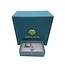 Mpariz luxe Dames Ring  Verstelbare Ring Goud met Zirkonia