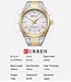 Curren Luxe Herenhorloge Zilver Goud