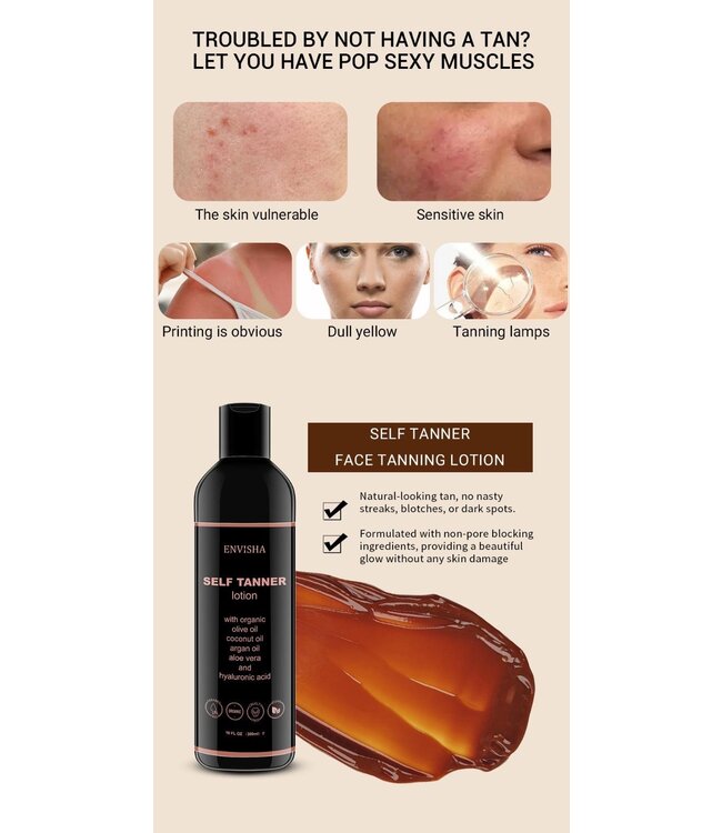 Envisha Self Tanning Lotion