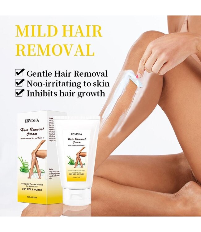 Envisha Ontharingscrème  Haar Verminderende Crème