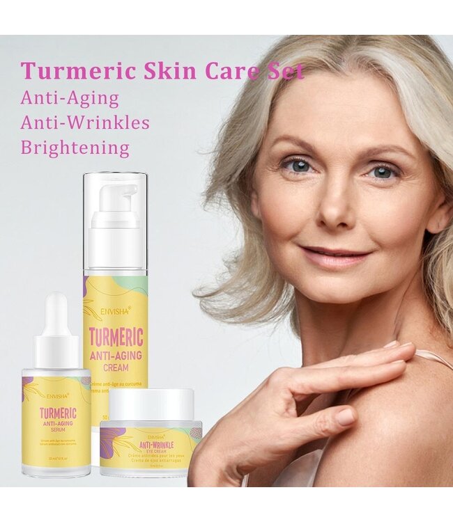 Envisha  Turmeric  Anti-Aging Set  Kurkuma Anti-Verouderingsset