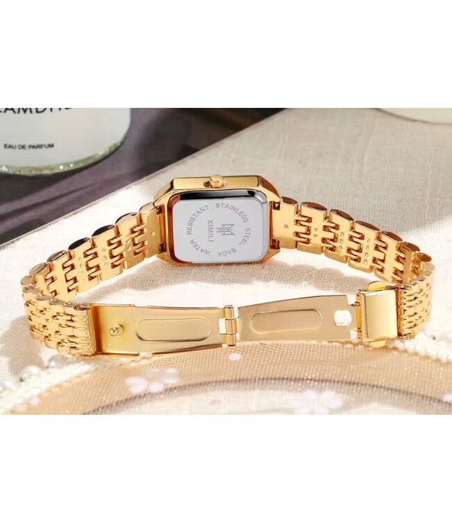 Ximili Dameshorloge  Goud & Zwart