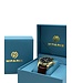 Poedagar Luxe Herenhorloges Goud   Blauw Zwart - Gratis Armband bij elke bestelling (twv €29,95)