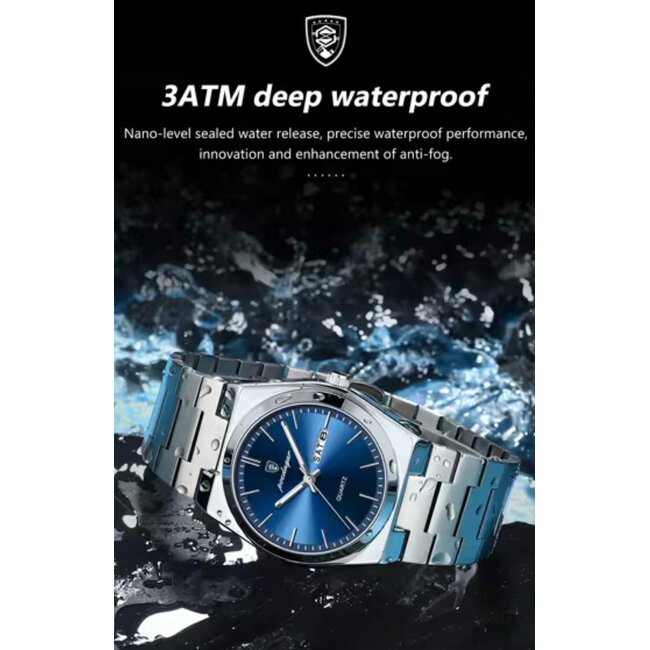 Poedagar Luxe Dameshorloges Rosé