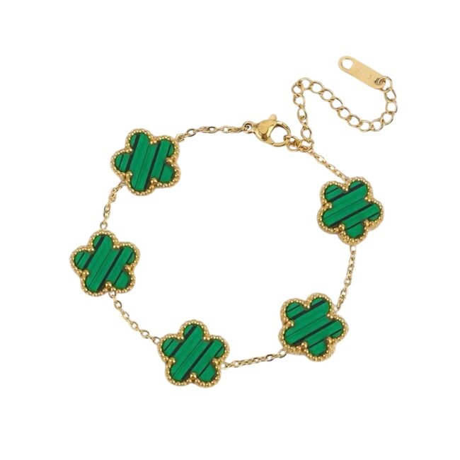 Mpariz Luxe Klaver Armbanden Goud