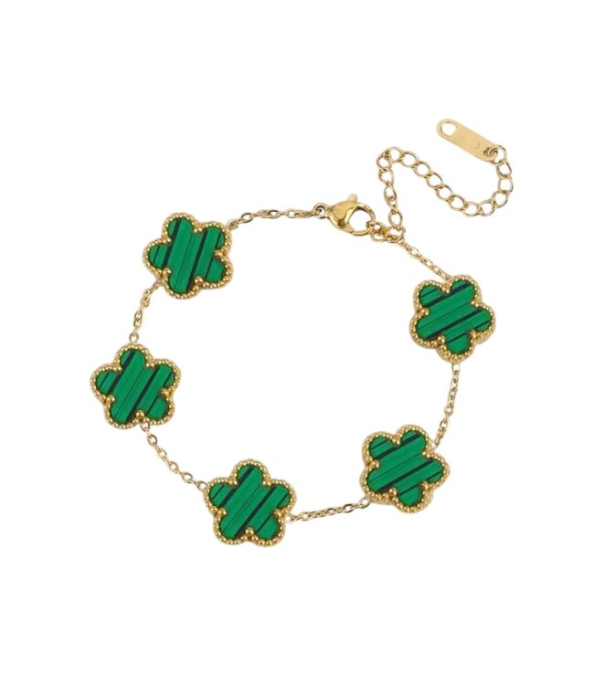 Mpariz Luxe Klaver Armbanden Goud