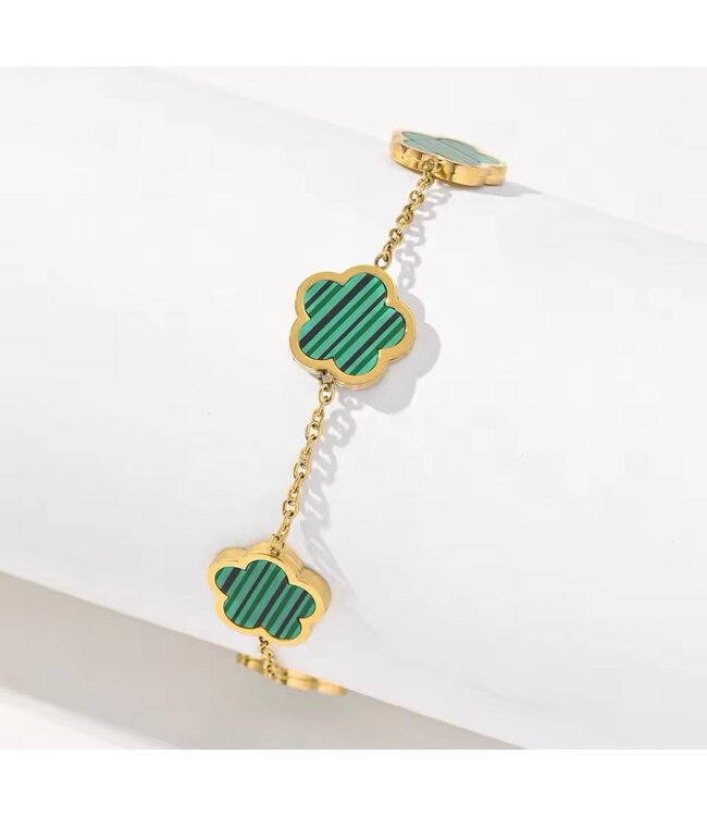 Mpariz Luxe Klaver Armbanden Goud