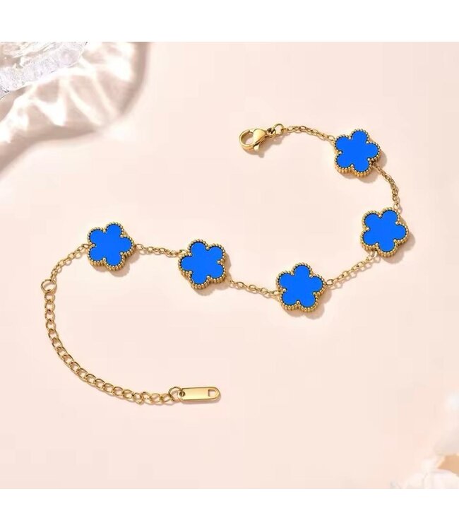 Mpariz Luxe Klaver Armbanden Goud