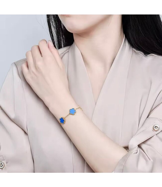 Mpariz Luxe Klaver Armbanden Goud