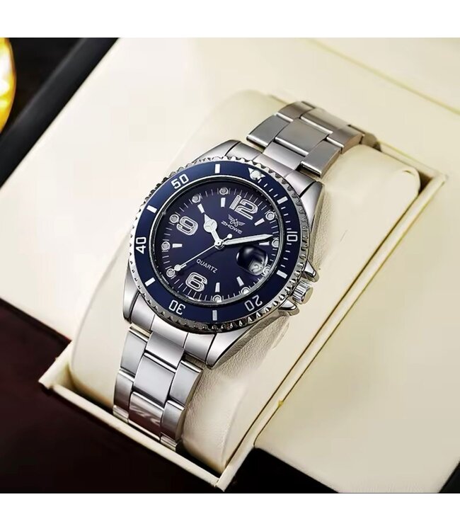 Mpariz Luxe herenhorloges Zilver