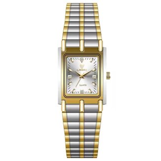 Liebig Luxe Dameshorloge  Zilver Goud