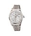 Ricecgo Luxe Herenhorloge Zilver Parelmoer Wit