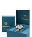 Ricecgo Luxe Herenhorloge Zilver Parelmoer Wit