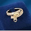 Mpariz Luxe Dames ringen met Zirkonia  Ritsontwerp