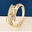 Mpariz Luxe Dames ringen met Zirkonia  Ritsontwerp